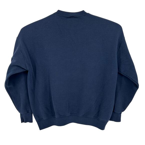 VTG 90s Men's Blue Nutmeg Georgetown University Bulldogs Crewneck Sweatshirt XL - Picture 7 of 8